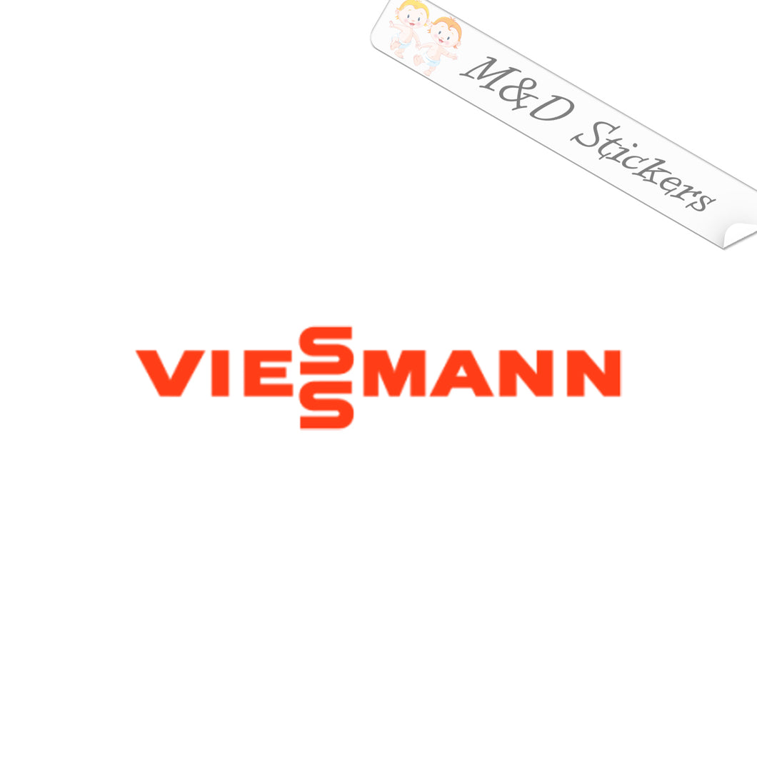 2x Viessmann Logo Vinyl Decal Sticker Different colors & size for Cars/Bikes/Windows