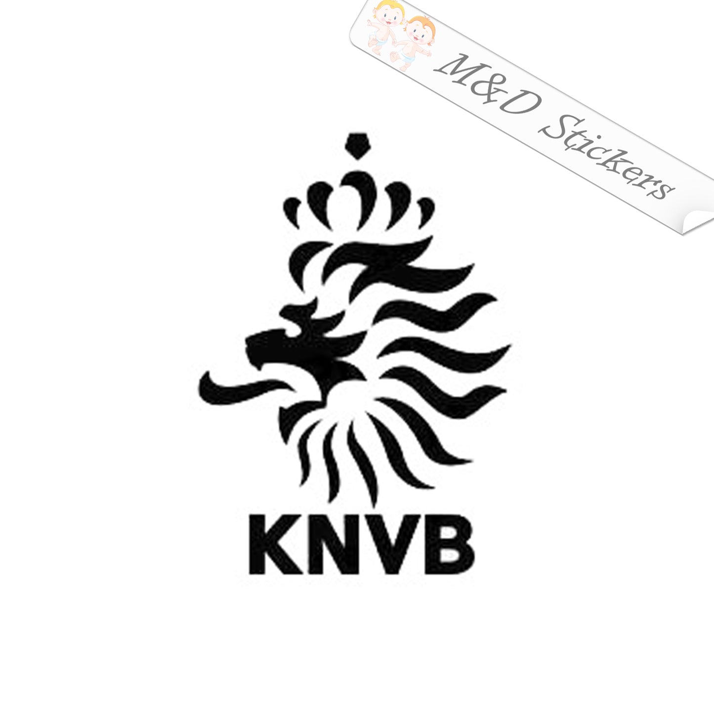 2x Holland Netherlands Dutch Lion Soccer Vinyl Decal Sticker Different colors & size for Cars/Bikes/Windows